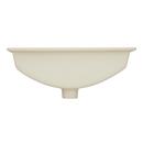 Signature Hardware Biscuit 18 x 13 in. Rectangular Undermount Bathroom Sink 