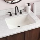 21-1/16 in. Undermount Rectangular Vitreous China Bathroom Sink in Biscuit