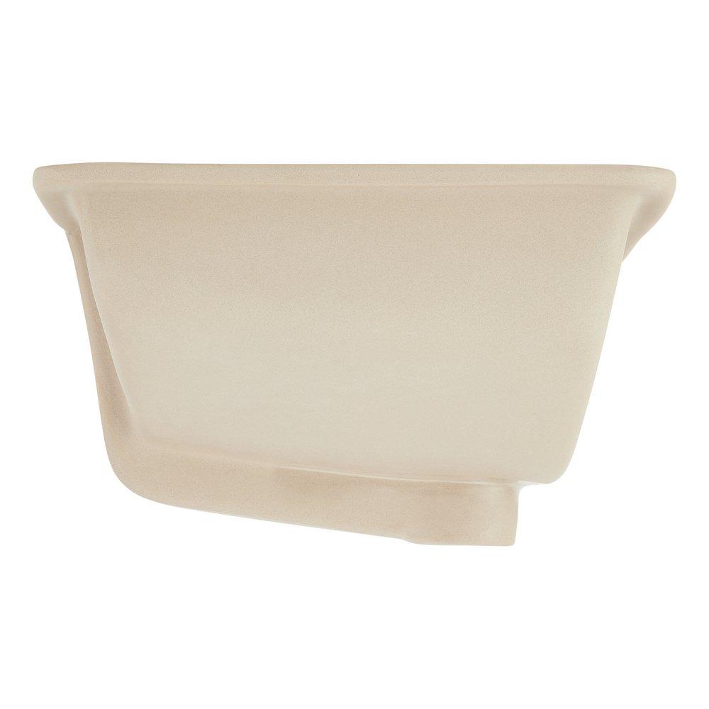 Signature Hardware Biscuit 18 x 13 in. Rectangular Undermount Bathroom Sink 