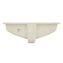 Signature Hardware Biscuit 18 x 13 in. Rectangular Undermount Bathroom Sink 