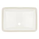 Signature Hardware Biscuit 18 x 13 in. Rectangular Undermount Bathroom Sink 