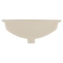 Signature Hardware Biscuit 18 x 13 in. Rectangular Undermount Bathroom Sink 