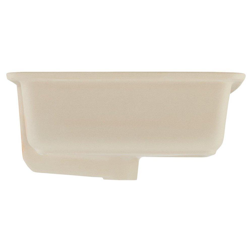 Signature Hardware Biscuit 20 in. Rectangular Undermount Basin 