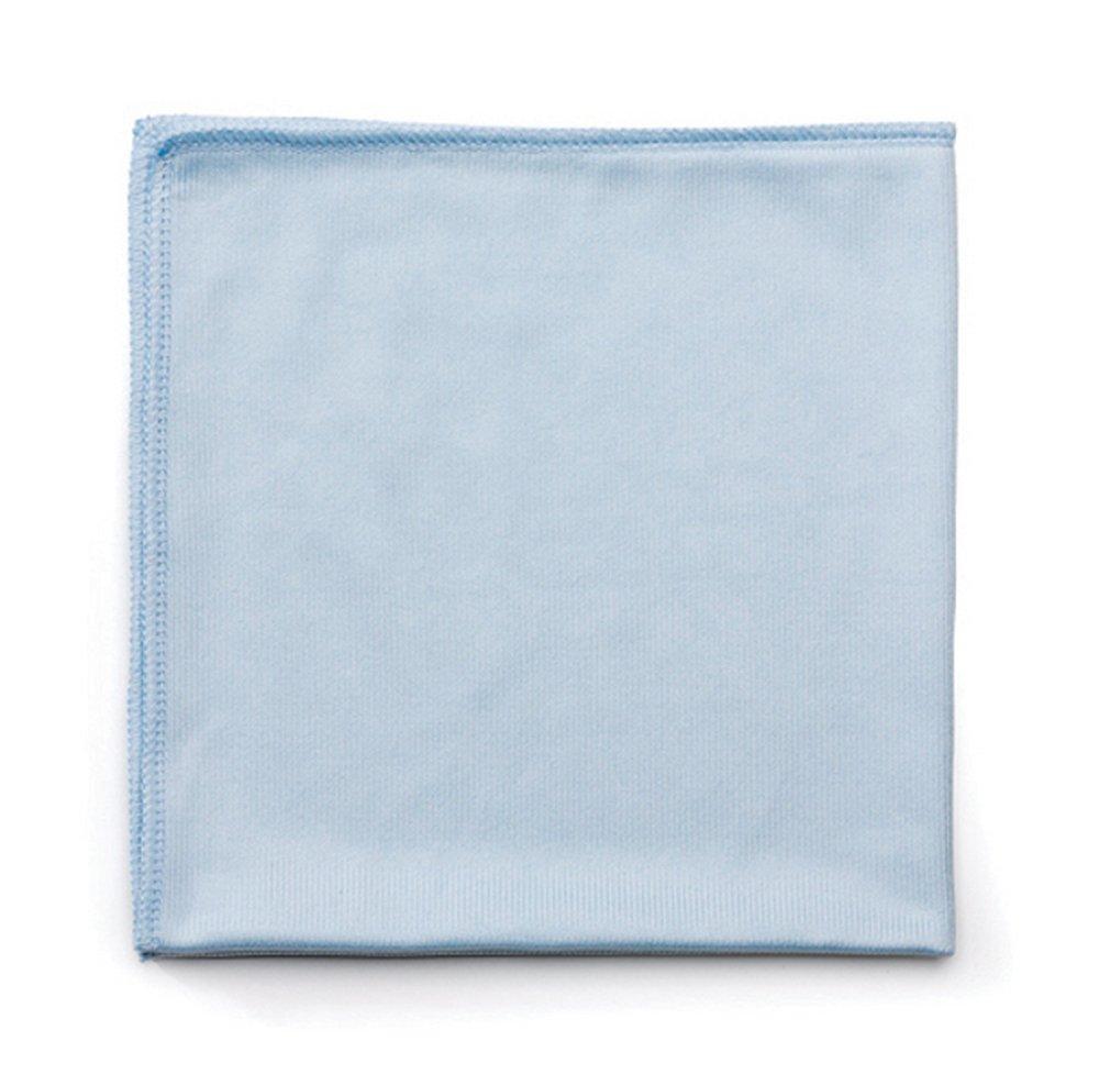 Rubbermaid Blue 16 in. Square Glass Microfiber Cloth 