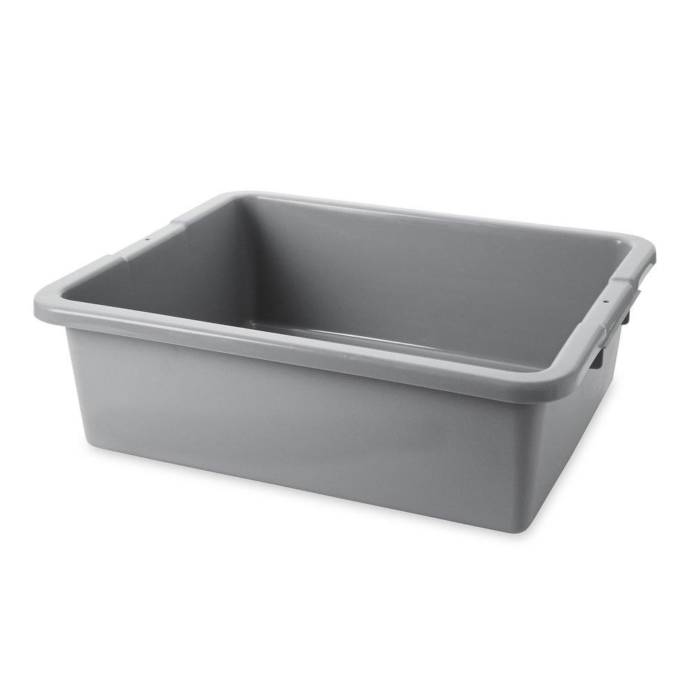 Rubbermaid Grey Undivided Bus Box 