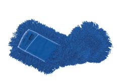 24 in. Heavy Duty Synthetic Dust Mop in Blue