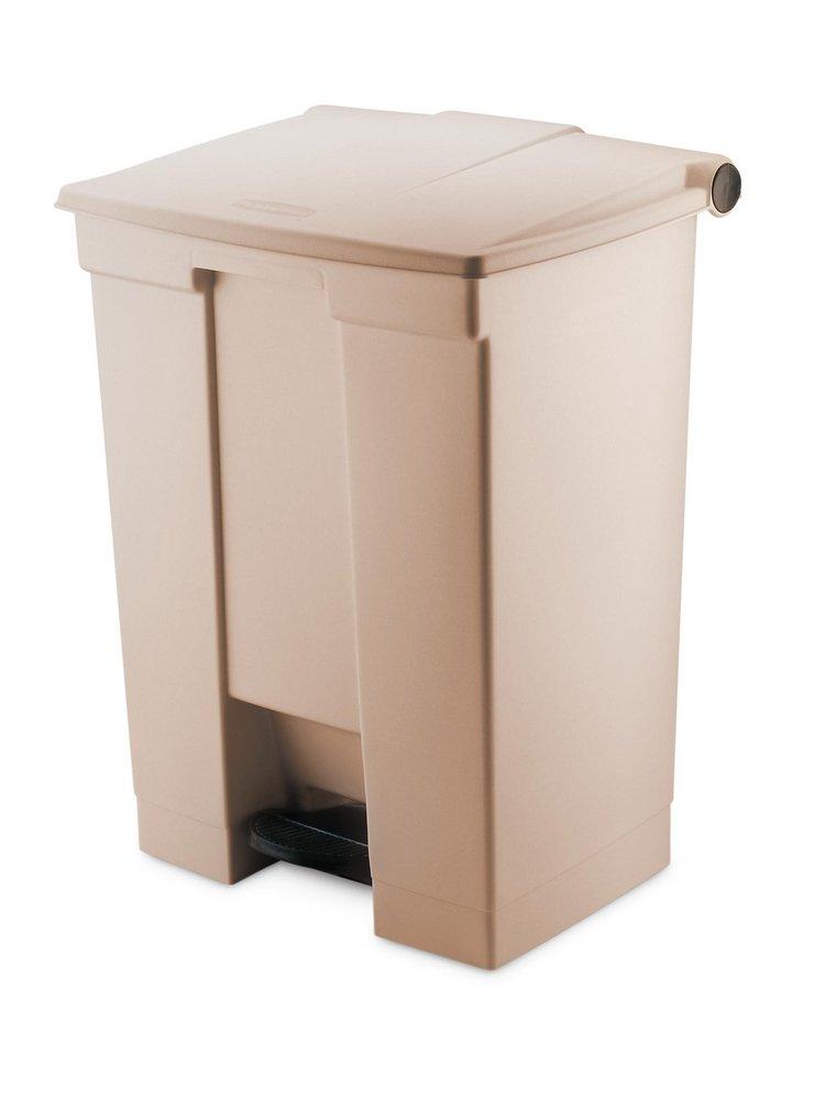 Rubbermaid Beige 18 gal Step-On Trash Container 