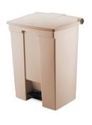 18 gal Step-On Trash Container in Beige