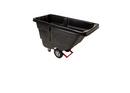 Rubbermaid Black 450 lb. 1/2 cu. yd. Plastic and Steel Tilt Truck 