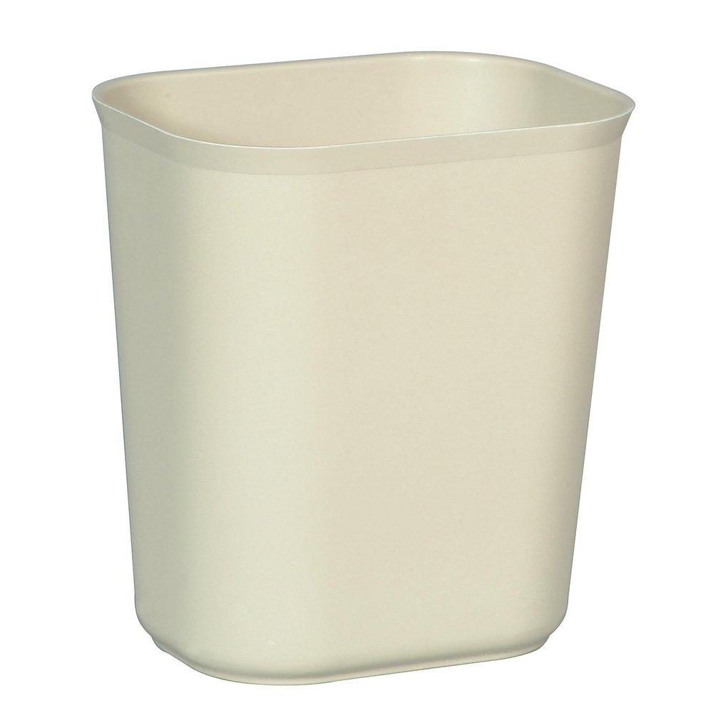 Rubbermaid Beige 14 qt Fire Resistant Waste Basket 
