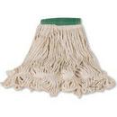 5 x 5 in. Cotton and Synthetic Yarn Blend Wet Mop in White
