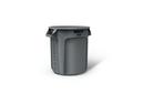 Rubbermaid Grey 15-5/8 in. 10 gal Container 