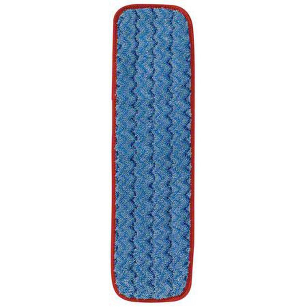Rubbermaid Red 18-1/2 x 5-1/2 in. Microfiber Wet Pad 