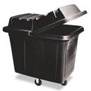 Rubbermaid Black 42-4/5 in. Recycled Cube Truck in Black 