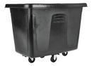 Rubbermaid Black 42-4/5 in. Recycled Cube Truck in Black 
