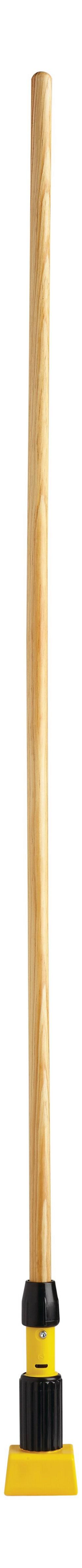 60 in. Heavy Duty Hardwood Plastic Handle in Yellow