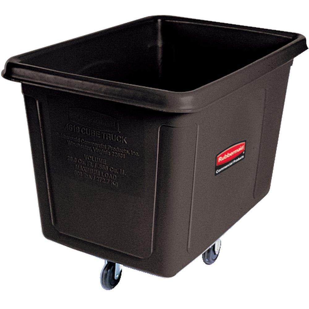 Rubbermaid Black Recycled Cube Truck in Black 