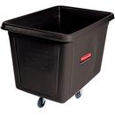 Rubbermaid Black Recycled Cube Truck in Black 