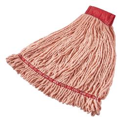 5 in. Cotton and Synthetic Yarn Blend Wet Mop in Orange