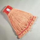 5 in. Cotton and Synthetic Yarn Blend Wet Mop in Orange