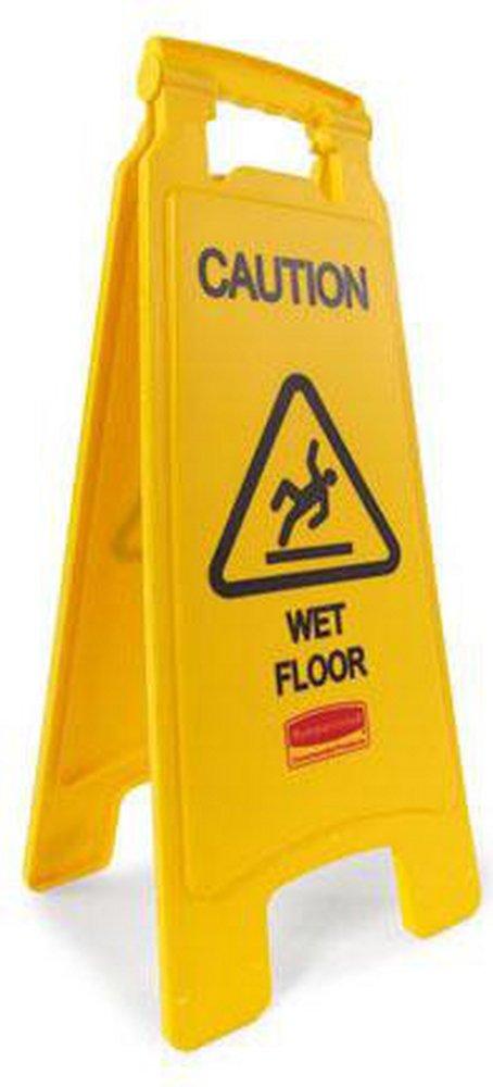 Rubbermaid Yellow Sign 