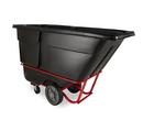 Rubbermaid Black 72-1/4 in. Heavy Duty Tilt Truck in Black 