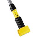 60 in. Aluminum and Plastic Mop Handle in Yellow