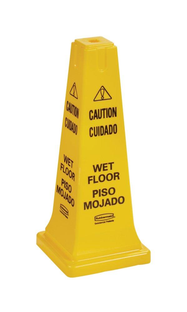 Rubbermaid Yellow 25-3/4 in. Safety Cone in Yellow 