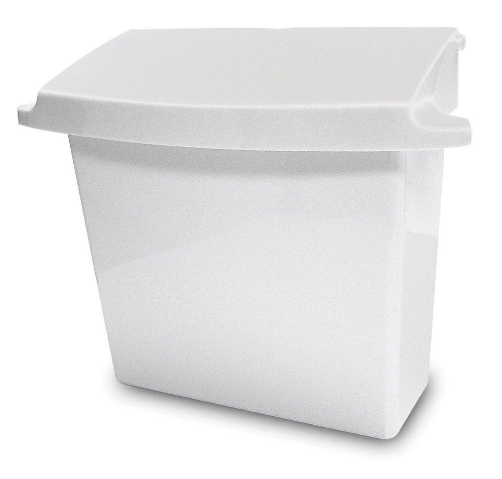 Rubbermaid White 12-1/2 x 10-3/4 x 5-1/4 in. Sanitary Napkin Receptor 