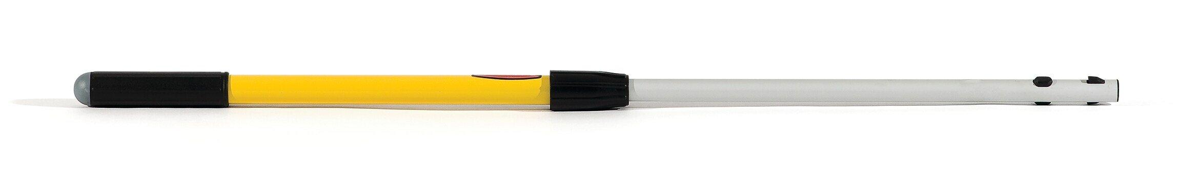 Rubbermaid Yellow 40 in. Quick-Connect Short Extension Handle 