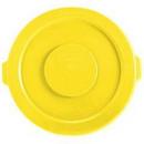 1-3/4 in. Resin Lid in Yellow for 20 gal Container