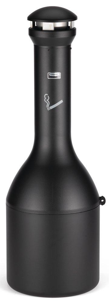 Rubbermaid Black Traditional Smoking Receptacle 