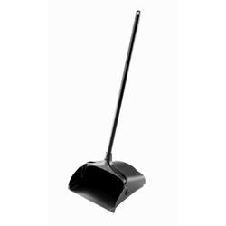 5 x 12-4/5 x 11-3/10 in. Plastic Dust Pan in Black
