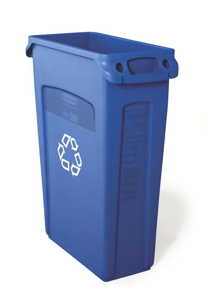 Rubbermaid Blue 23 gal Recycled Container 