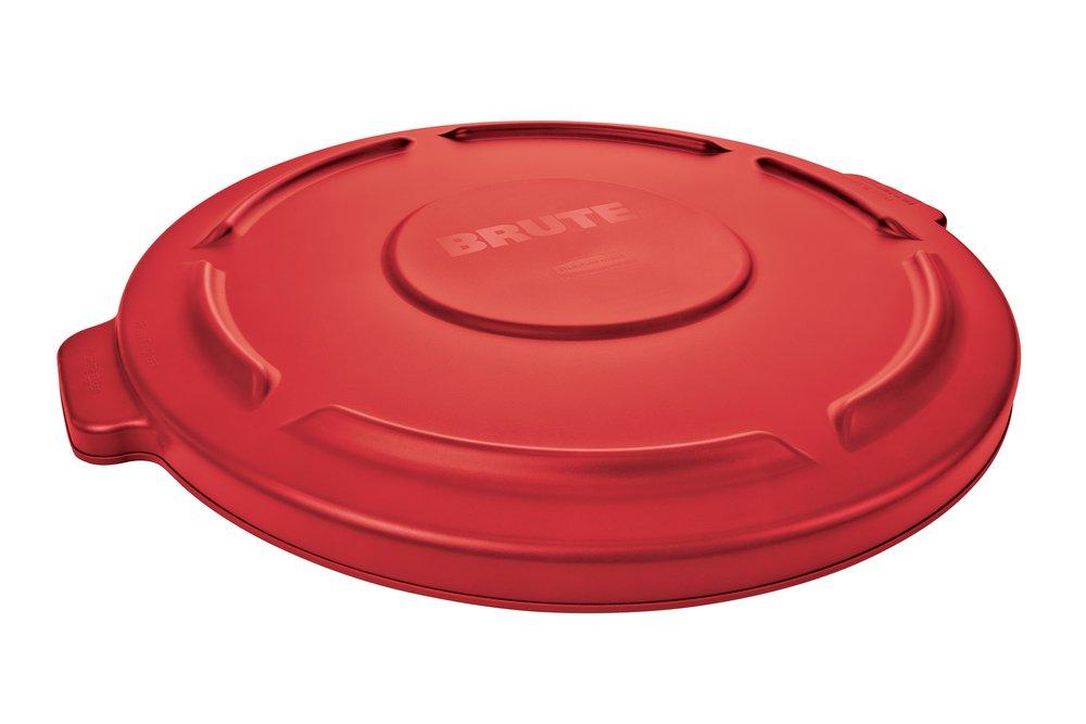 Rubbermaid Red 20-1/8 x 31-1/2 x 24-1/2 in. 44 gal Container Lid 