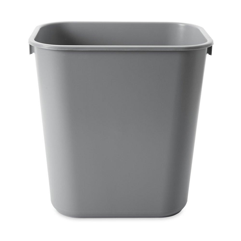 Rubbermaid Grey 13-5/8 qt Waste Basket 