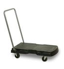 500 lbs. Triple Utility Trolley in Black