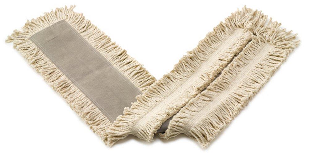 Rubbermaid White Dust Mop Heavy Duty Disposable Cut End 