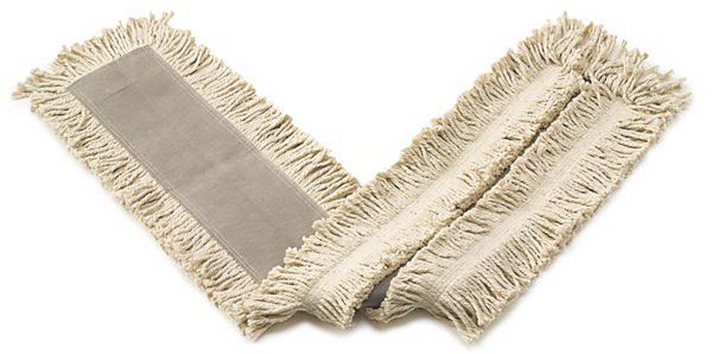 Rubbermaid White Dust Mop Heavy Duty Disposable Cut End 