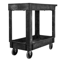 500 lb. Structural Foam Utility Cart in Black