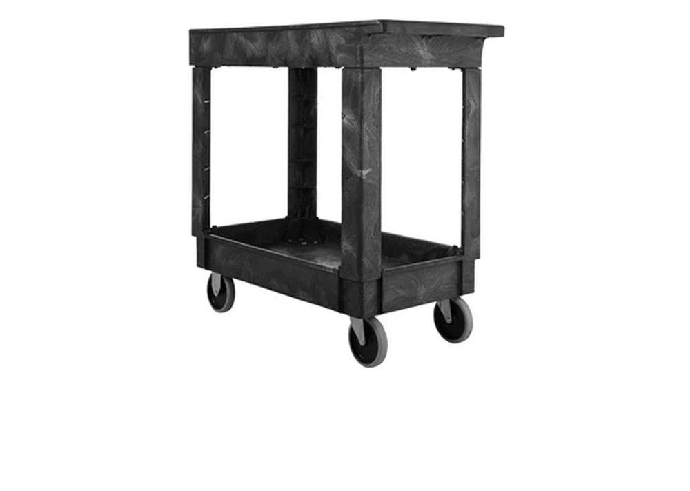 Rubbermaid Black 500 lb. Structural Foam Utility Cart in 