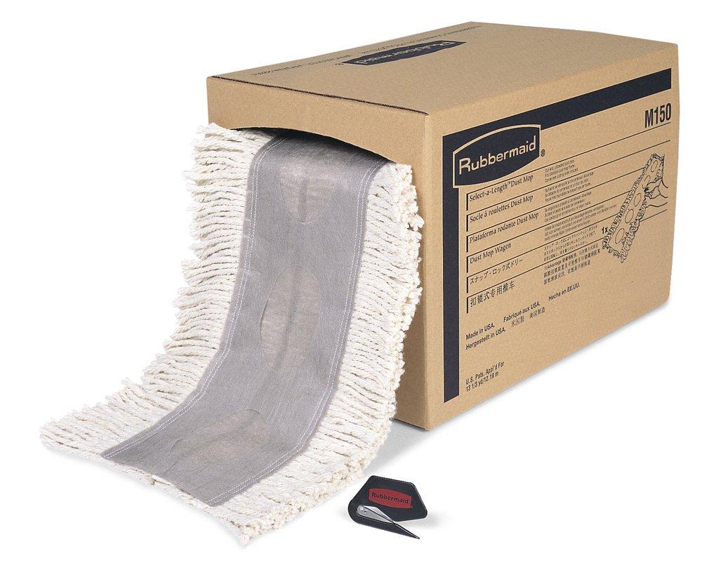 Rubbermaid White 5 in. Cotton Mop in White 