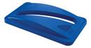 Rubbermaid Blue 2-4/5 x 20-1/2 x 11-3/10 in. Paper Recycling Top 
