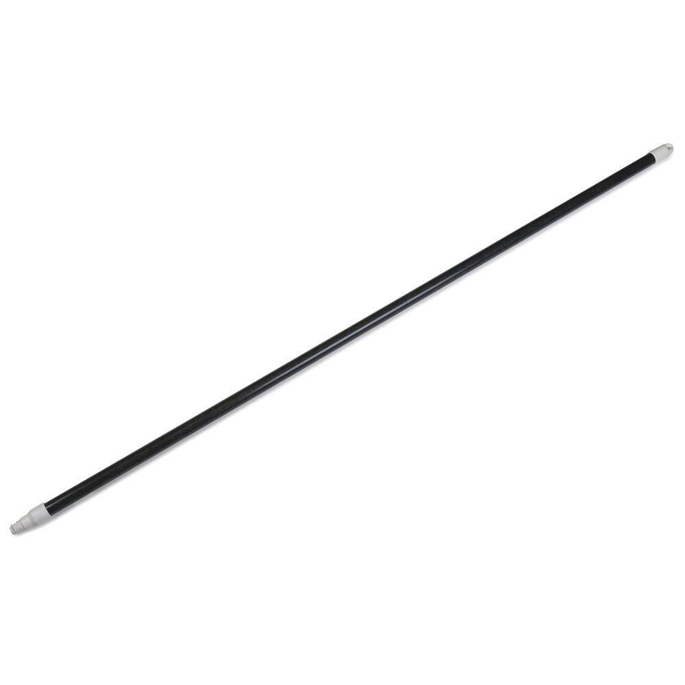 Rubbermaid Black 15/16 in. Wood Broom Handle with Vinyl Grip 
