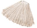 Rubbermaid White 1 x 1 in. Cotton and Synthetic Yarn Blend, Rayon and Plastic Wet Mop 