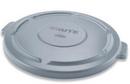 Rubbermaid Grey 20-1/8 x 31-1/2 x 24-1/2 in. 44 gal Container Lid 