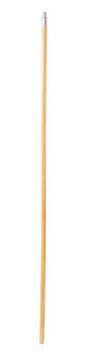 Rubbermaid Lacquered 60 in. Wood Broom Handle with Metal Tip 