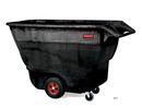 Rubbermaid Black 70-4/5 in. Structural Foam Tilt Truck in Black 