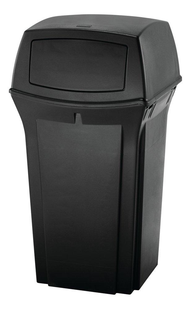 Rubbermaid Black 35 gal Container 