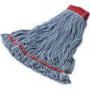 1 in. Cotton and Synthetic Yarn Blend Wet Mop in Blue
